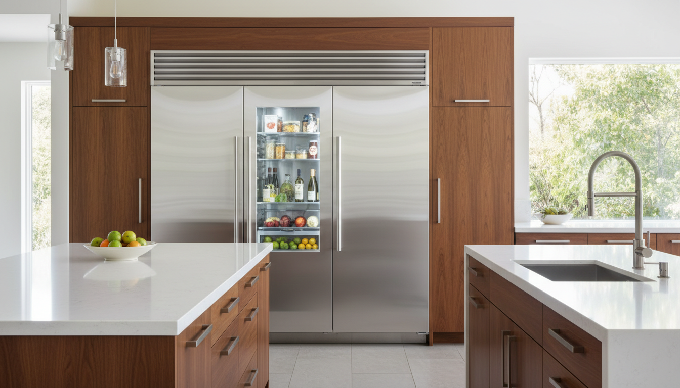 Sub-Zero built-in refrigerator in Walnut Creek